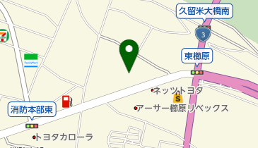 くるまのお医者さん井手自動車の地図画像