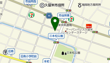 田中観古堂の地図画像
