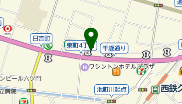 大和証券株式会社久留米支店の地図画像