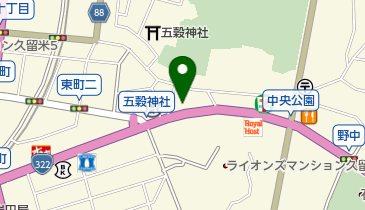 西日本臓器の地図画像