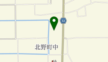 加藤産業株式会社北野センターの地図画像