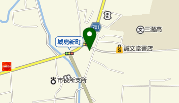 松田ふとん店の地図画像