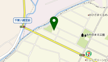 長門石七木地蔵尊の地図画像