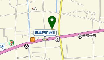 青果のひかりやプラザ善導寺内の地図画像