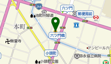 竹島青果の地図画像