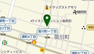 ハシマ青果店の地図画像