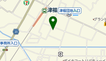 田中整骨院の地図画像