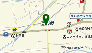 鮮魚仕出のふかまちの地図画像