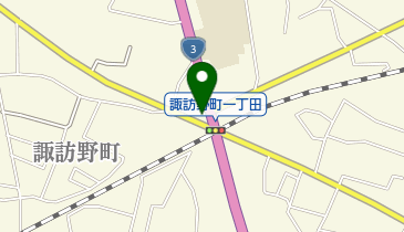 サラダ館久留米一丁田店の地図画像