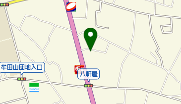 久留米西鉄タクシー株式会社 共同配車センターの地図画像