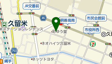 清水時計店の地図画像