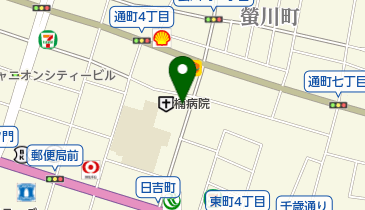 滝内時計店の地図画像