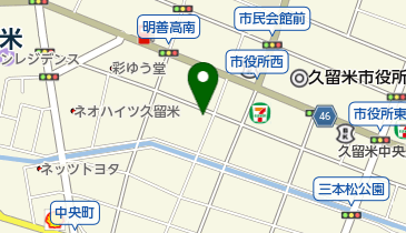 マツヤ時計店の地図画像