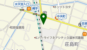 西鉄エム・テック株式会社 縄手整備場の地図画像