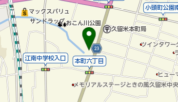 朝日プラザ六ツ門管理室の地図画像