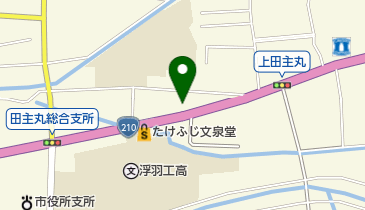 とらや洋品店の地図画像