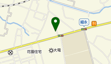 なかの金魚園の地図画像