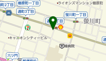 AIG損害保険代理店オークの地図画像