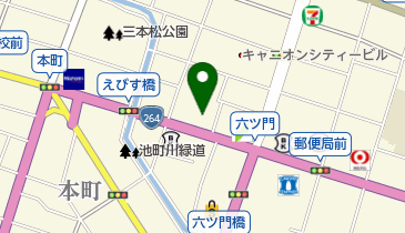 日本生命保険相互会社 ライフプラザ久留米・ご来店窓口の地図画像