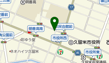くれよん薬局の地図画像