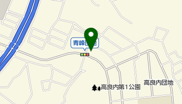 ヒロツヘアーサロンの地図画像