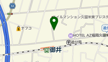 ヘアーサロン瓦田の地図画像