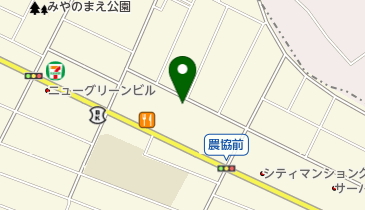 ヘアーサロンKアンドKの地図画像