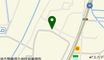 ヘアーサロンJunの地図画像