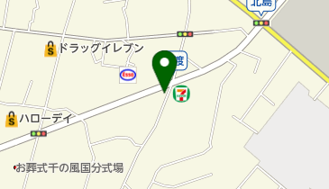 ヘアーサロン施無畏の地図画像