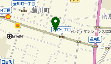 ステーキ三條の地図画像