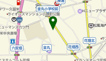 ピザーラ久留米店の地図画像
