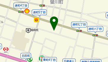 食彩館山咲の地図画像