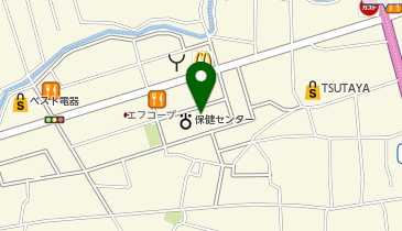 久留米市役所 市民センター 上津市民センターの地図画像