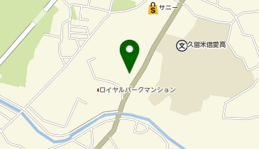 久留米市役所 市民センター 高牟礼市民センターの地図画像