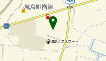 久留米市役所 スポーツ・レジャー施設 城島体育館の地図画像
