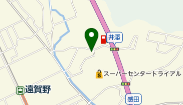 100円クリーニングコインズ直方トライアル店の地図画像