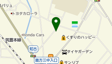 花田ふとん店の地図画像