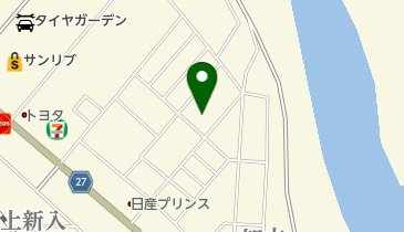 浅原美容室の地図画像