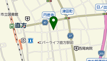 高次文具店の地図画像