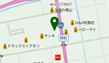 無法松飯塚店の地図画像