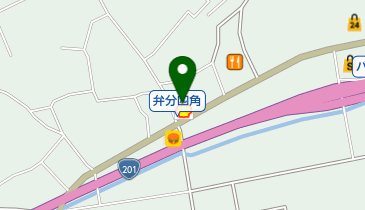 さくら石油弁分給油所の地図画像