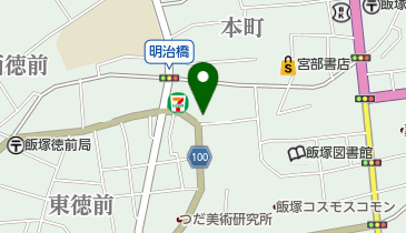 吉岡洋裁学校の地図画像