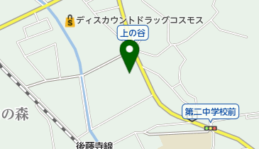 美容室ひらおの地図画像