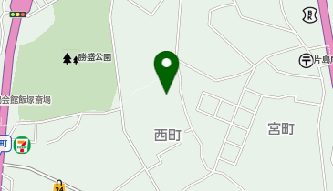 飯塚バプテスト教会の地図画像