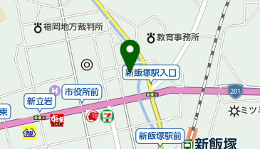 カトリック飯塚教会の地図画像