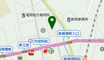 日本ナザレン教団飯塚教会の地図画像