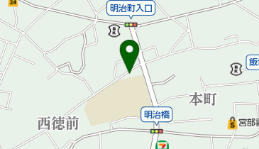 飯塚市民劇場の地図画像