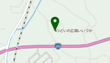 つどいの広場いいづかの地図画像