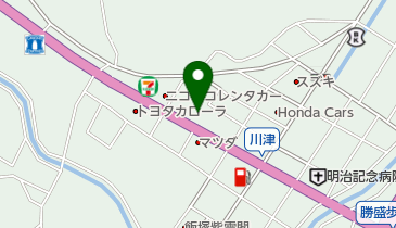 新二瀬モータースの地図画像