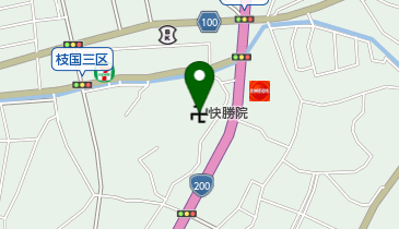 快勝院(真言宗)の地図画像